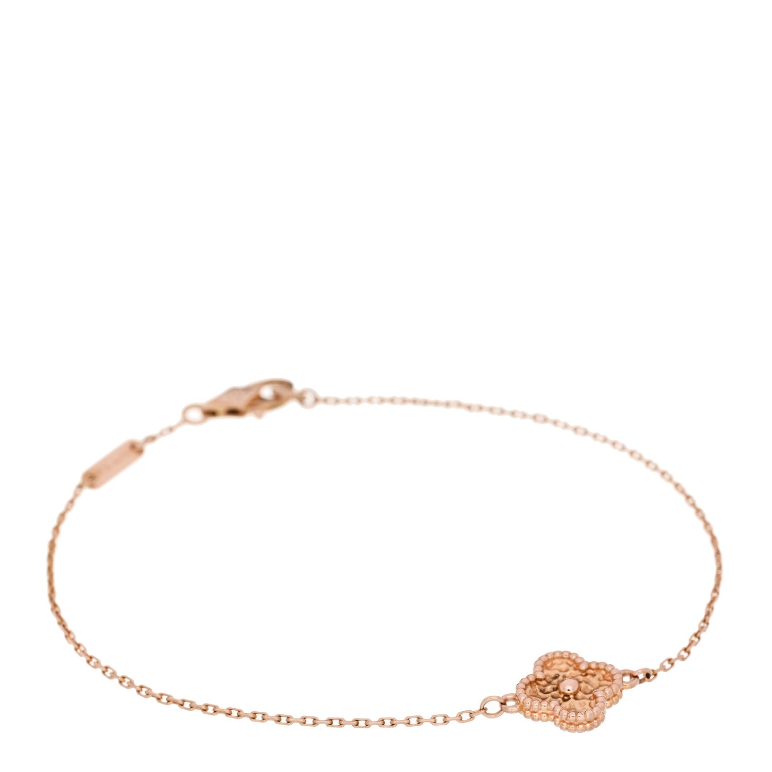 Van Cleef & Arpels 18K Rose Gold Sweet Alhambra Bracelet 1 of 4