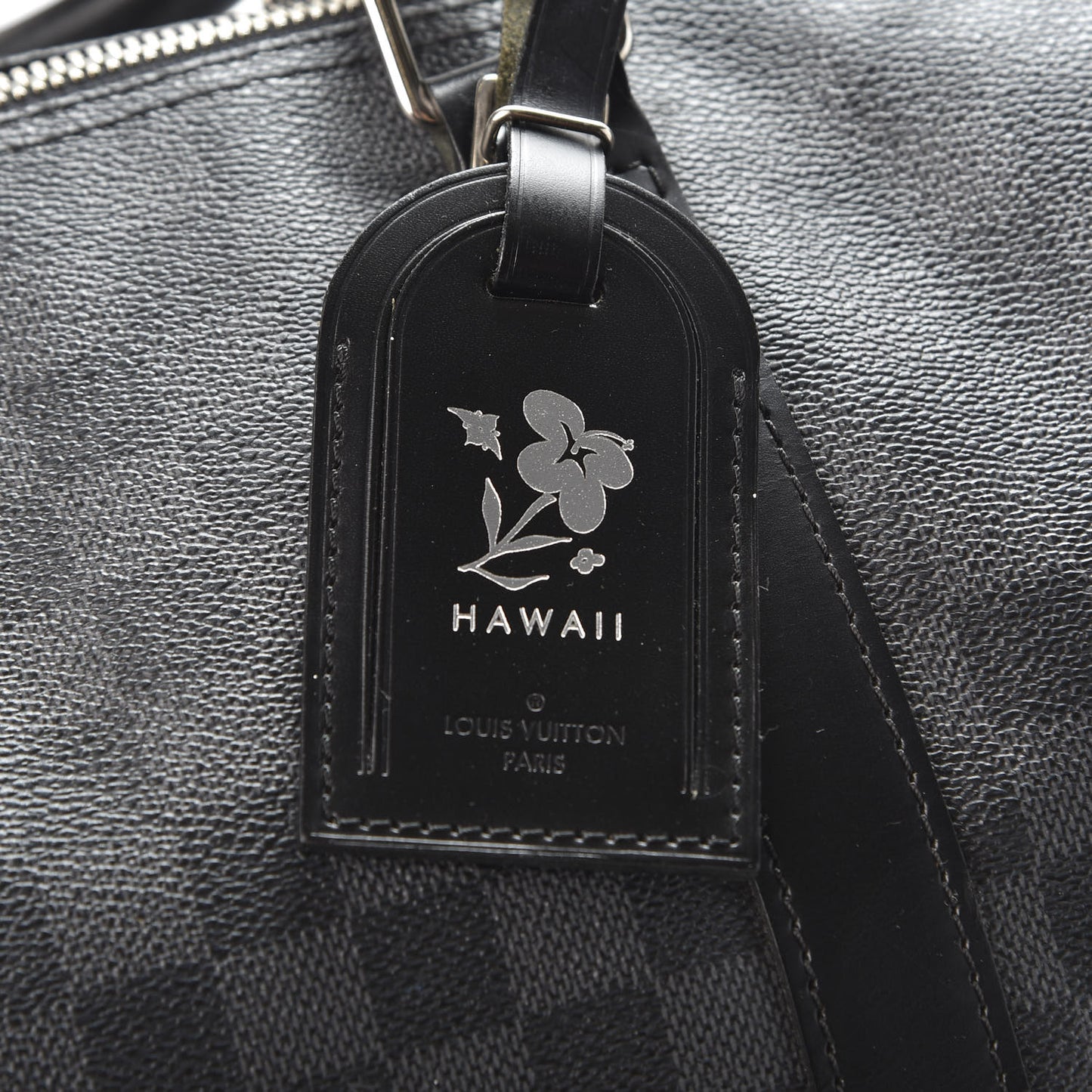 Damier Graphite Keepall Bandouliere 55
