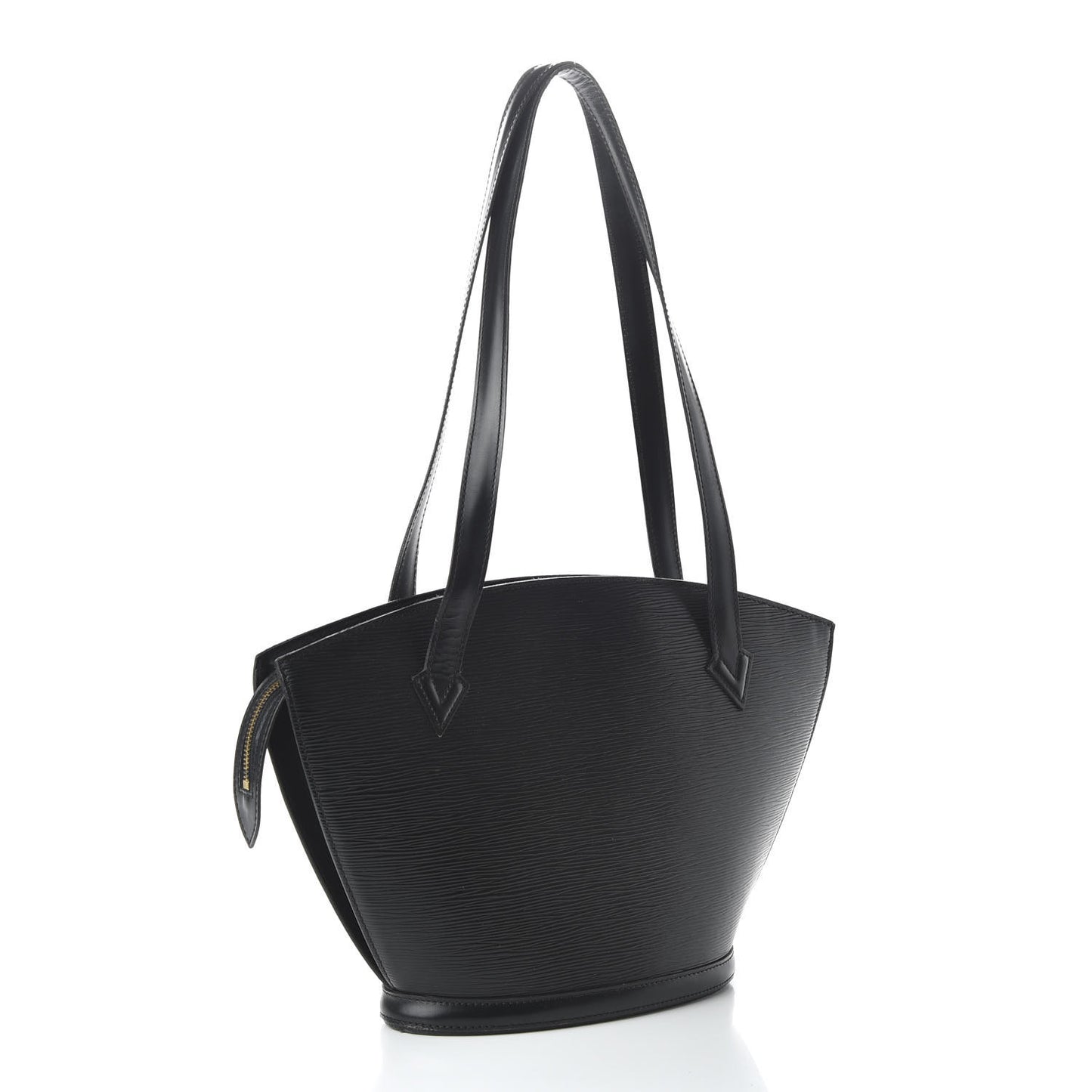 Epi Saint Jacques PM Long Straps Black