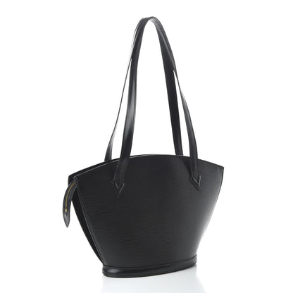 Louis Vuitton Epi Saint Jacques PM Long Straps Black 3 of 10