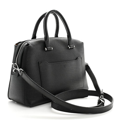 MCM Grained Calfskin Medium Ella Boston Black 3 of 9