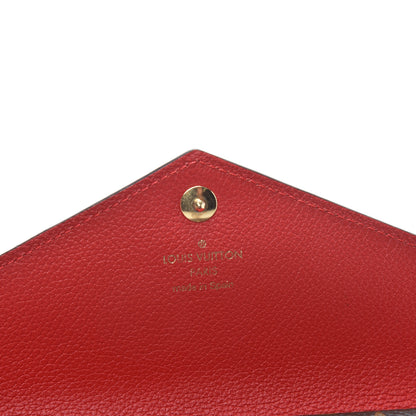 Louis Vuitton Calfskin Double V Wallet Rubis 5 of 6