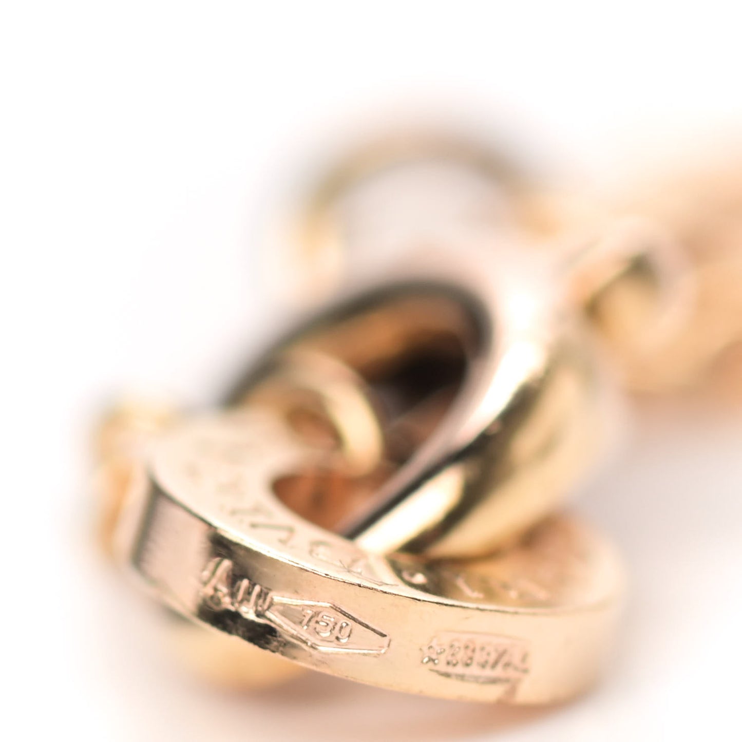 18K Rose Gold B.Zero1 Pendant Necklace