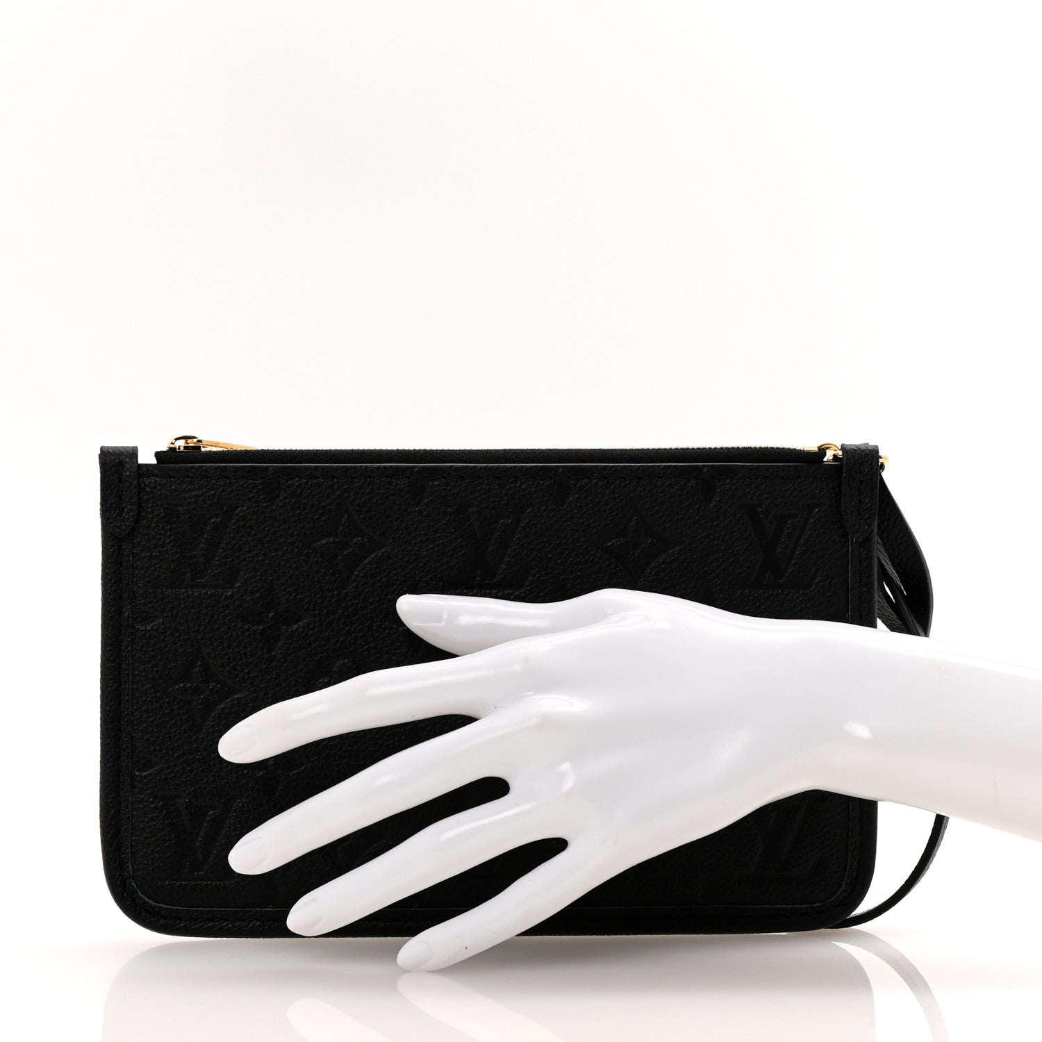 Louis Vuitton Empreinte CarryAll PM Pochette Black 2 of 7