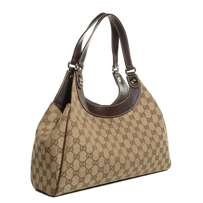 Gucci Monogram Charmy Medium Shoulder Bag Dark Brown 3 of 7