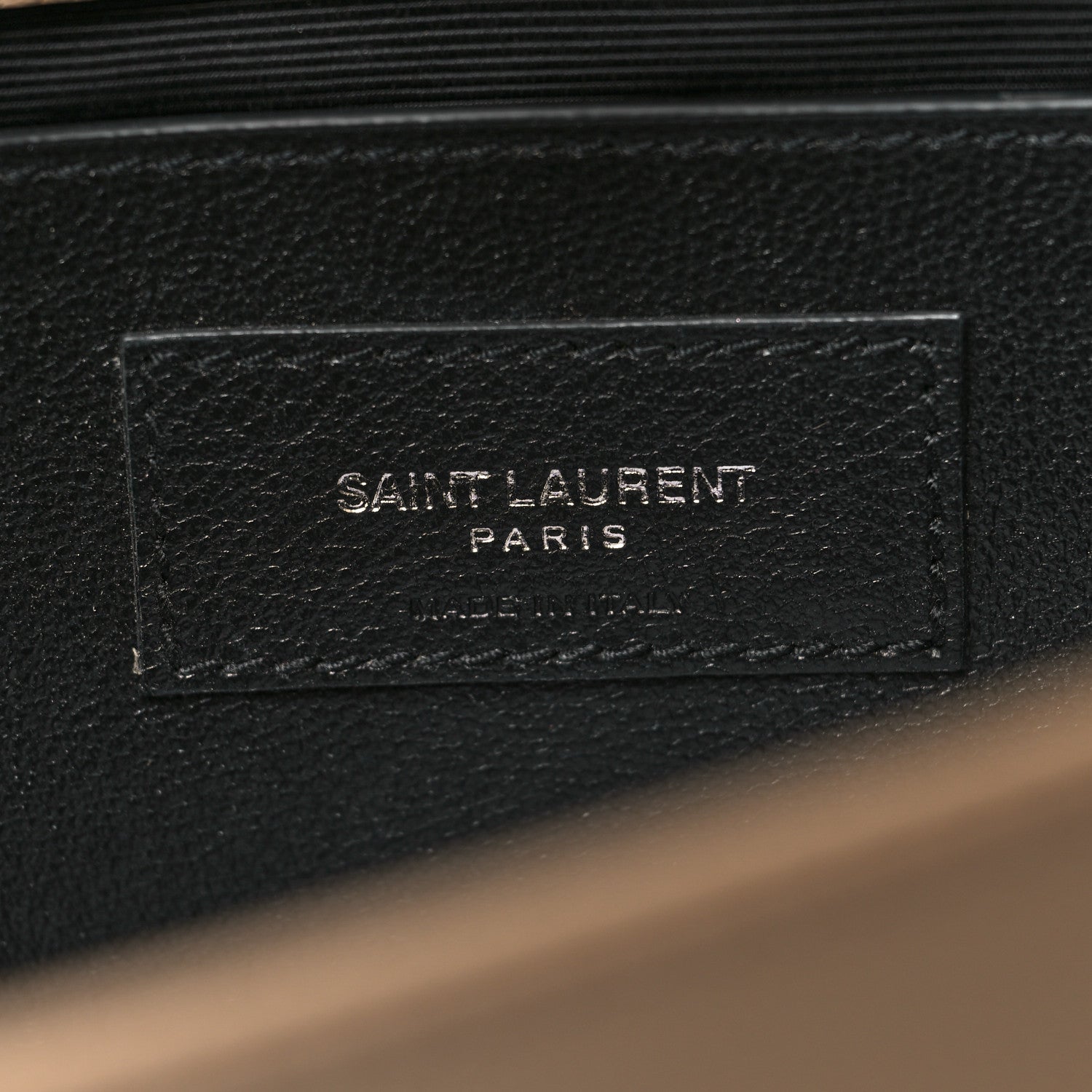 Saint Laurent Grain De Poudre Medium Monogram Kate Satchel Nude Powder 6 of 10