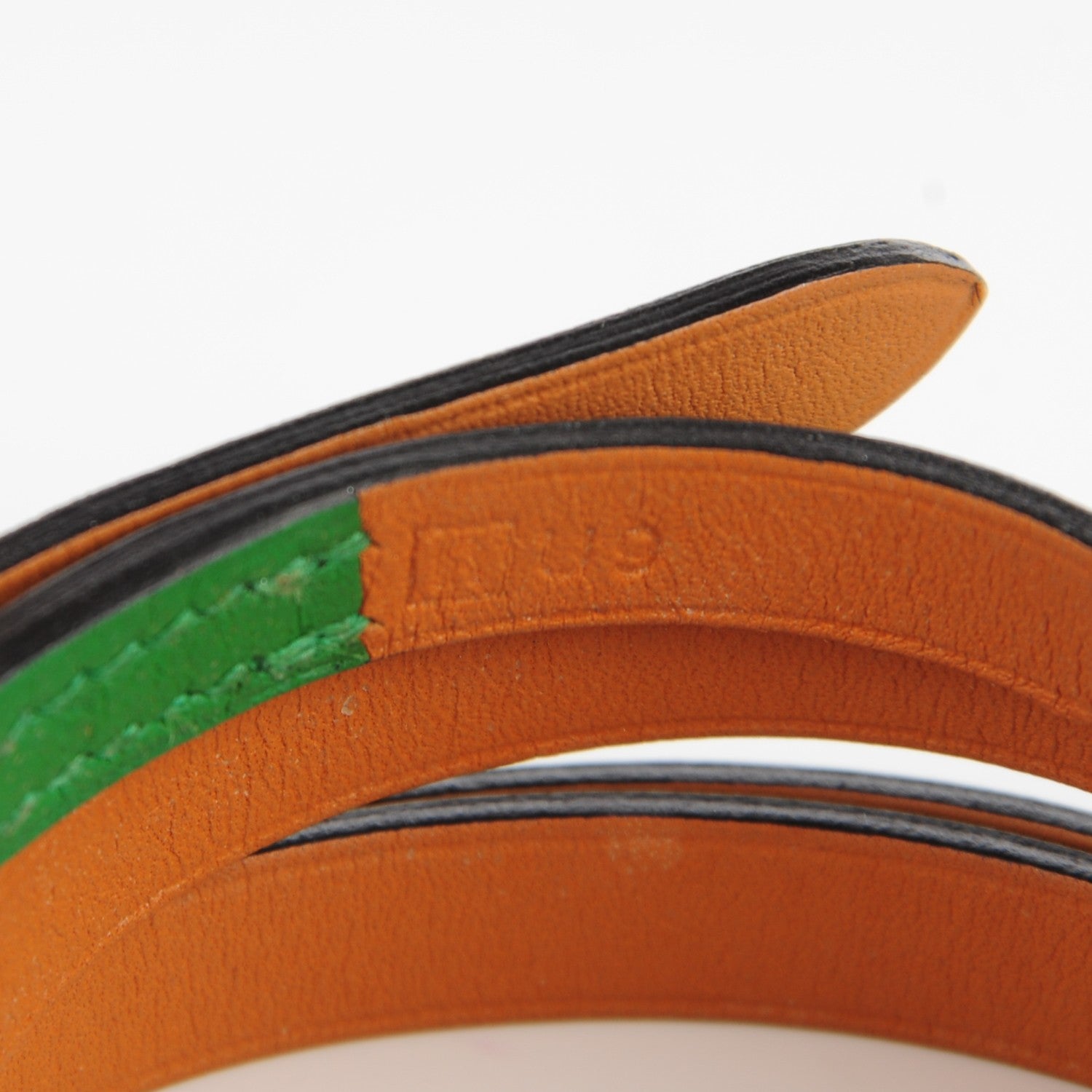 Hermes Swift Hapi 3 MM Triple Tour Wrap Bracelet PM Bambou 4 of 6