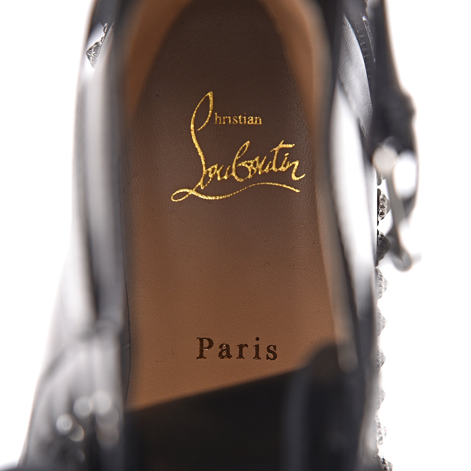 Christian Louboutin Calfskin King St Boots 37 Black 7 of 7