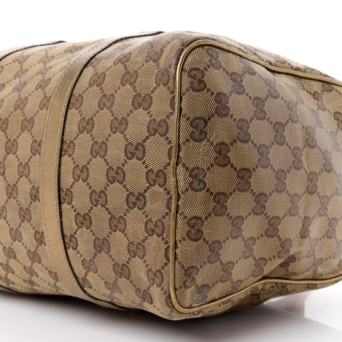 GG Plus Monogram Medium Joy Boston Gold