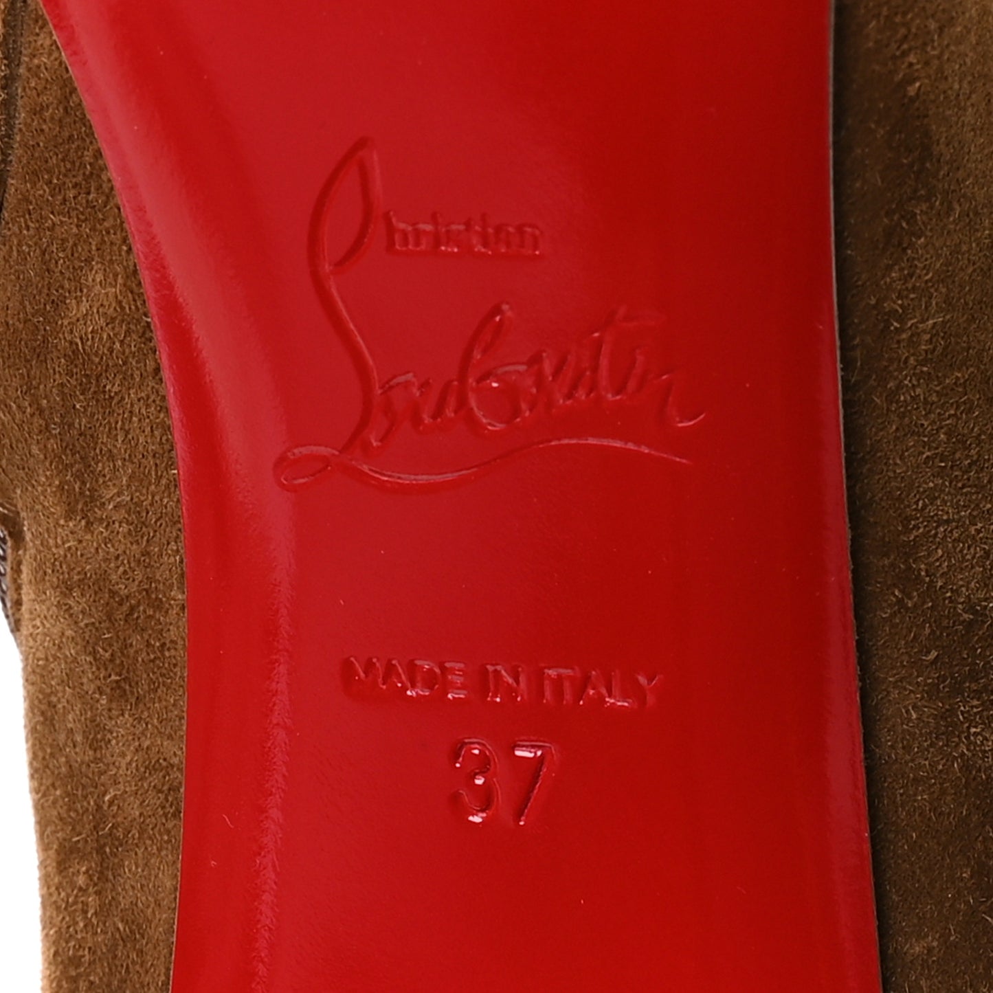 Suede Calfskin Condora Botta 85 Knee Boots 37 Brown