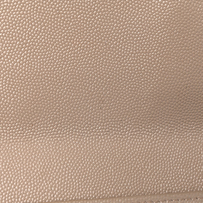 Saint Laurent Grain De Poudre Uptown Pouch Dark Beige 9 of 10