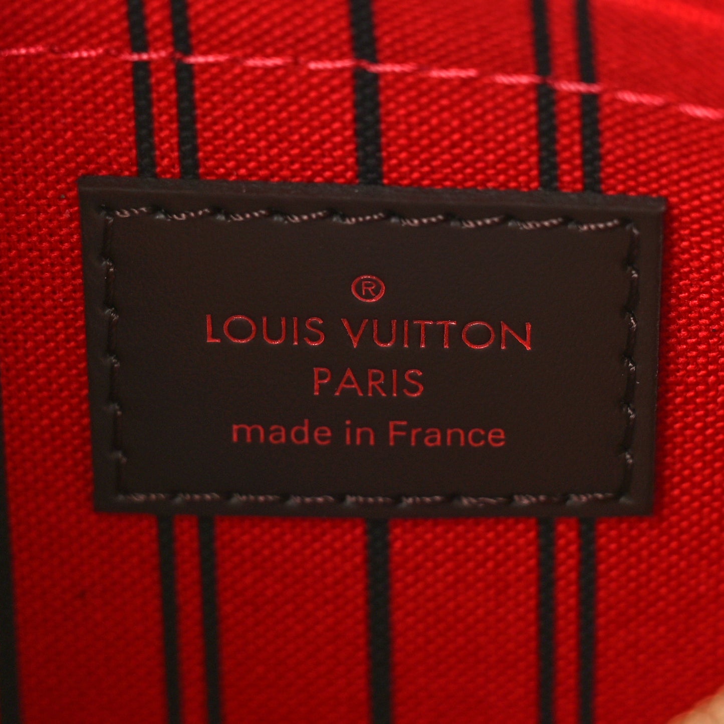 Damier Ebene Neverfull PM Pochette