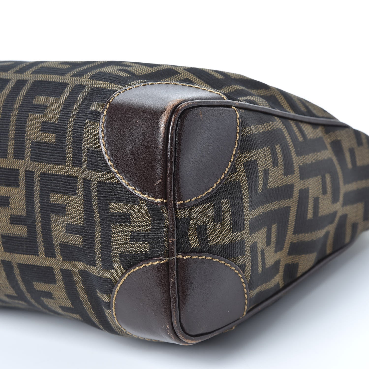 Fendi Zucca Shoulder Bag Tobacco 6 of 10