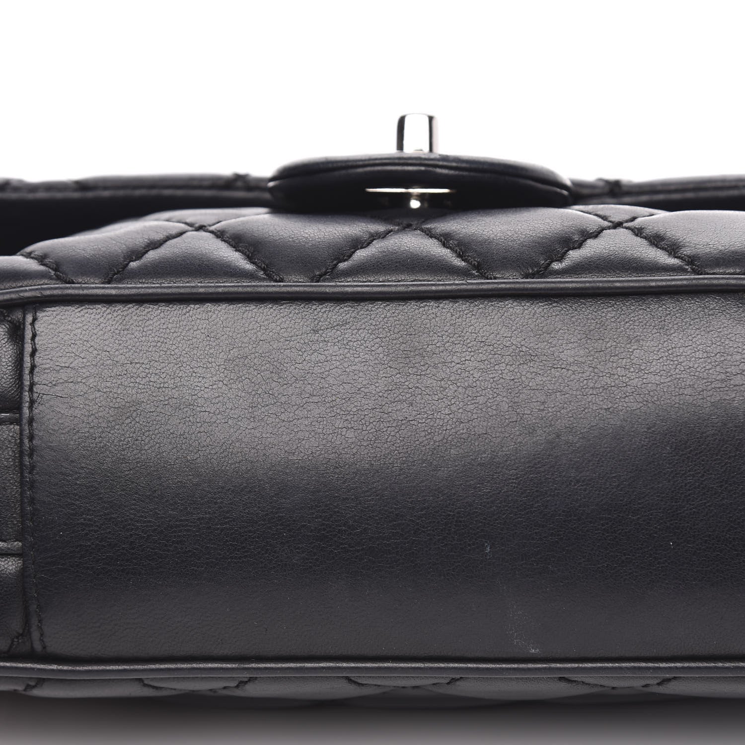 Chanel Lambskin Quilted Medium Easy Carry Flap Black 9 of 14