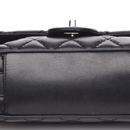 Chanel Lambskin Quilted Medium Easy Carry Flap Black 9 of 14