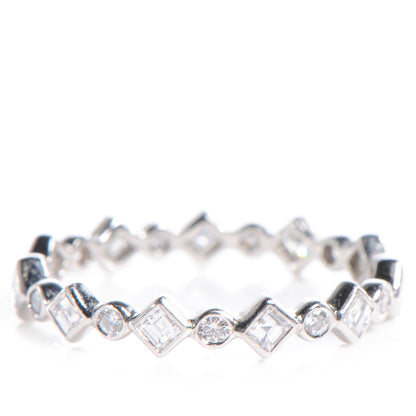 Tiffany Platinum Diamond Celebration Ring 5.5 1 of 5