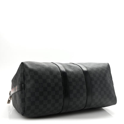 Louis Vuitton Damier Graphite Keepall Bandouliere 45 3 of 9
