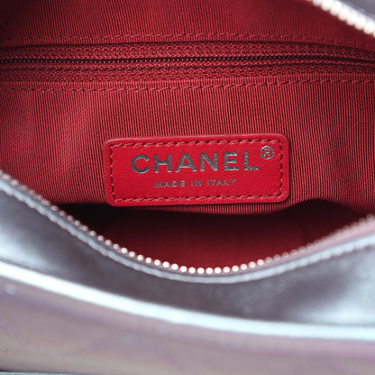 Chanel Iridescent Lambskin Calfskin Quilted Small Gabrielle Hobo Light Purple 6 of 11