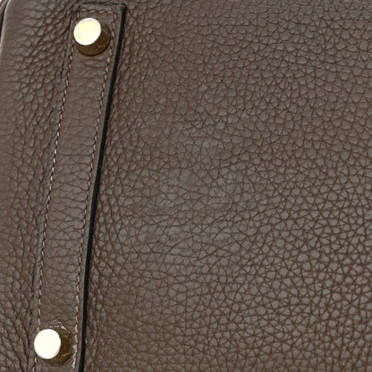 Hermes Taurillon Clemence Birkin 30 Havane 25 of 27