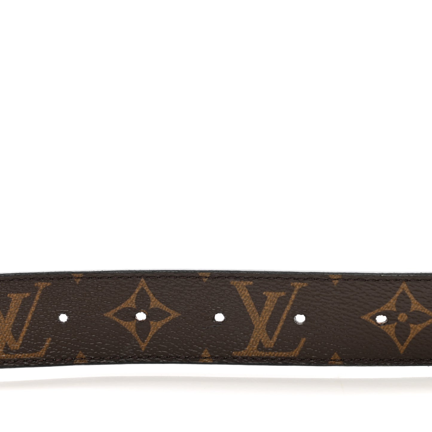 Calfskin Monogram 30mm LV Initiales Reversible Belt 90 36 Black