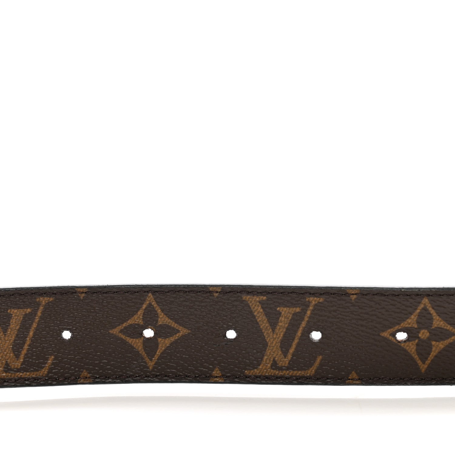 Louis Vuitton Calfskin Monogram 30mm LV Initiales Reversible Belt 90 36 Black 4 of 4