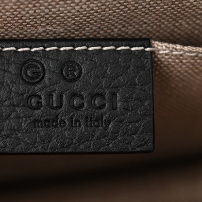 Gucci Dollar Calfskin Small Interlocking G Shoulder Bag Black 6 of 10