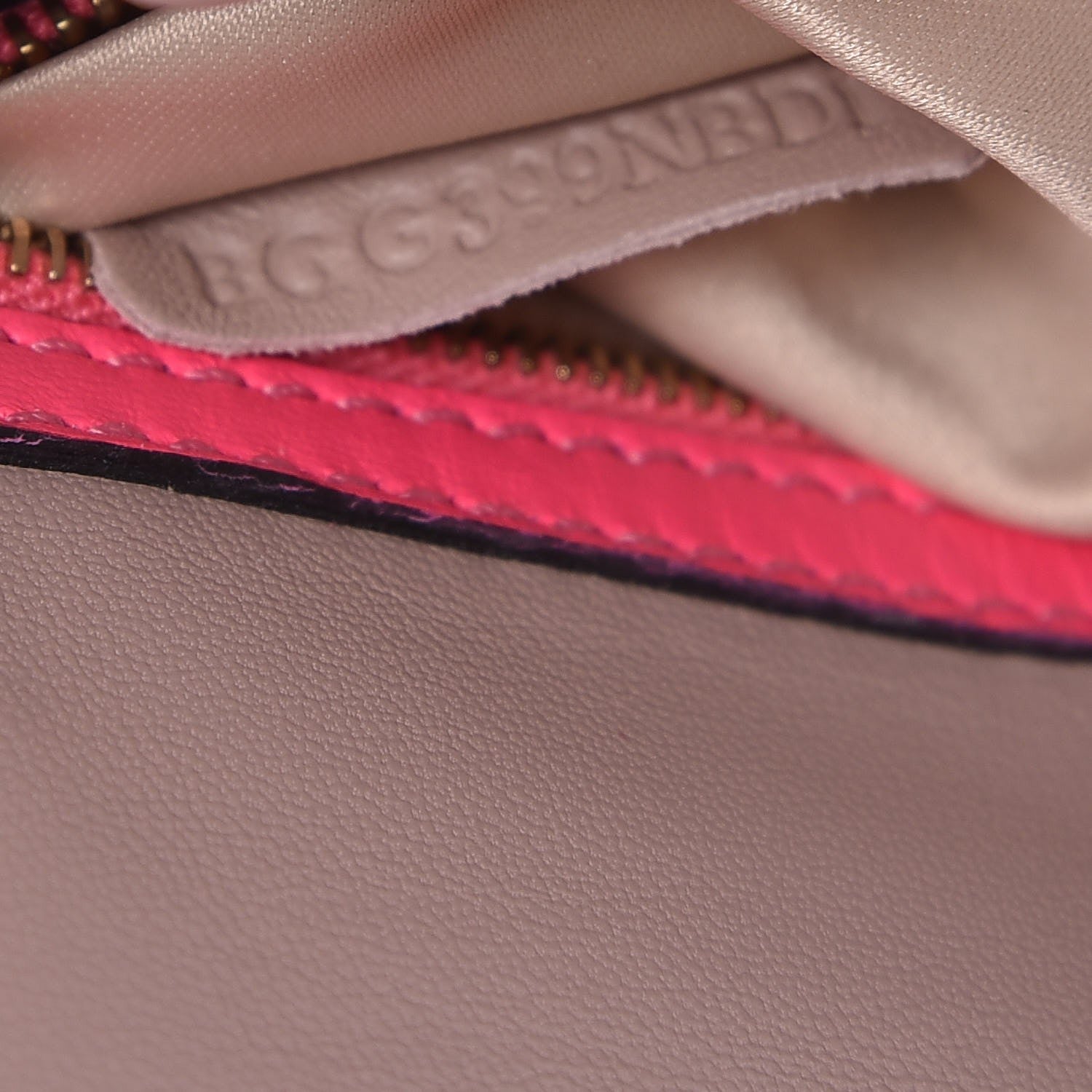 Valentino Garavani Nappa Rockstud Wristlet Clutch Fuxia Fluo 7 of 8