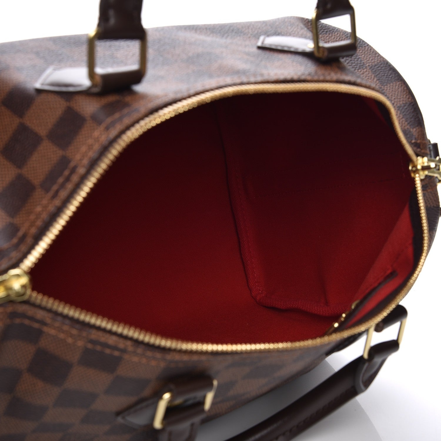 Louis Vuitton Damier Ebene Speedy Bandouliere 30 6 of 10