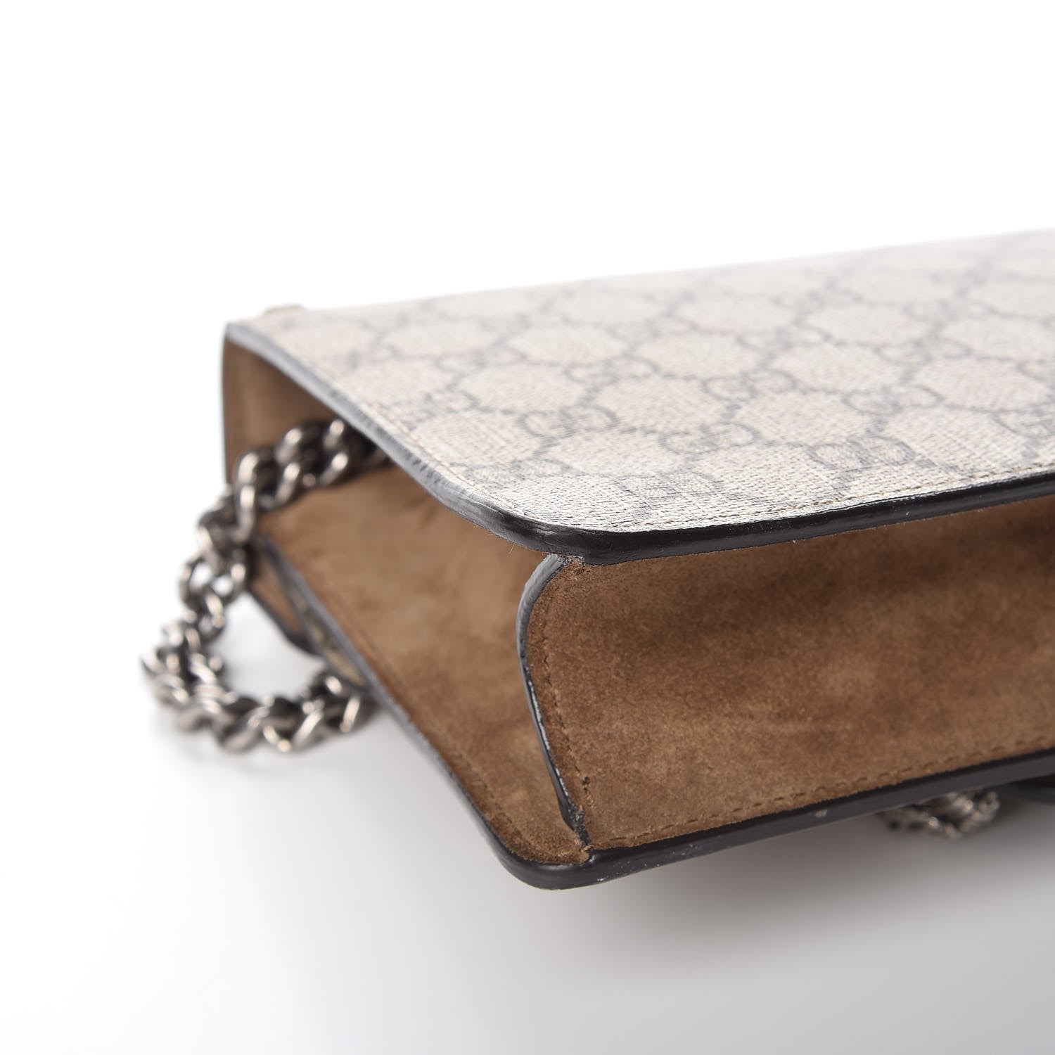 Gucci GG Supreme Monogram Mini Dionysus Shoulder Bag Taupe 10 of 14