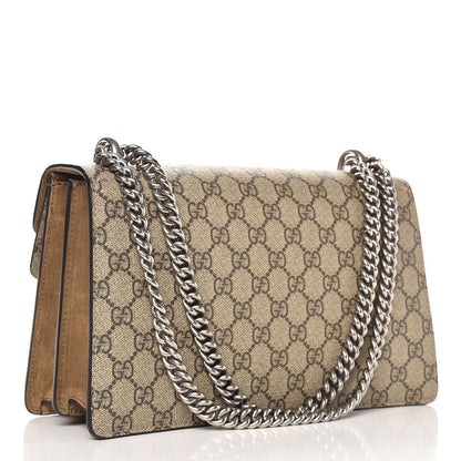 Gucci GG Supreme Monogram Small Dionysus Shoulder Bag Taupe 4 of 8