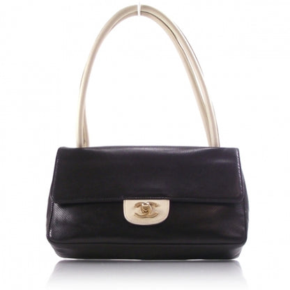 Chanel Lambskin Perforated Flap Black 1 of 11
