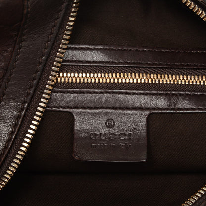 Gucci Guccissima Large Biba Hobo Dark Brown 9 of 9