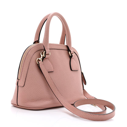 Gucci Dollar Calfskin Small GG Charm Dome Bag Soft Pink 3 of 11