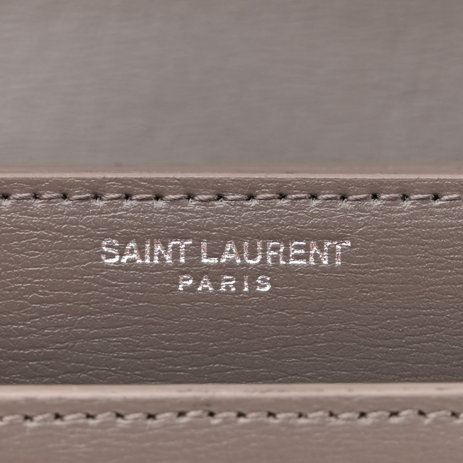 Saint Laurent Calfskin Medium Monogram Sunset Fog 6 of 13