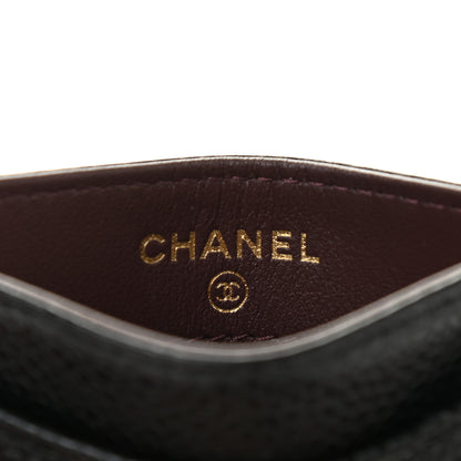 Chanel Caviar Quilted Card Holder Black 6 of 8