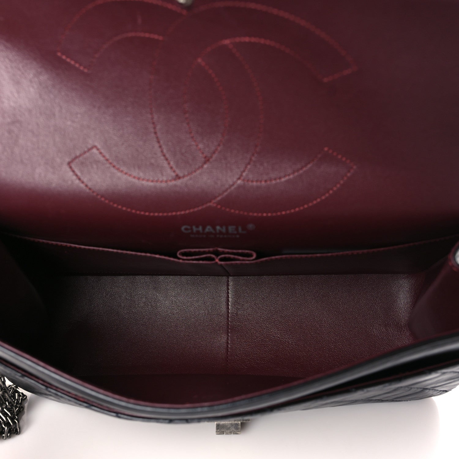 Chanel Aged Calfskin Quilted 2.55 Reissue 226 Flap Black 5 of 9