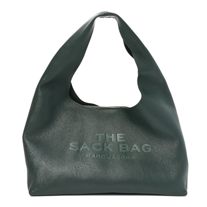 Marc Jacobs Grained Calfskin Medium The Sack Bag Ivy 1 of 10