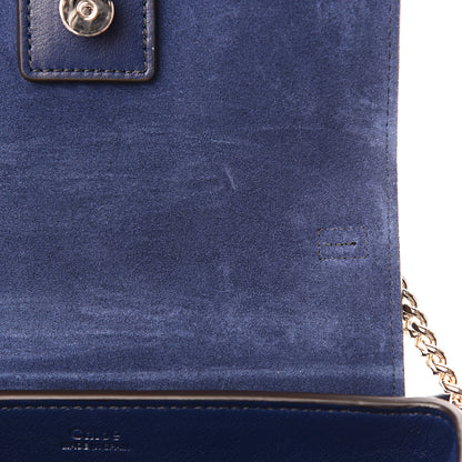 Chloe Calfskin Mini Faye Day Shoulder Bag Captive Blue 8 of 11