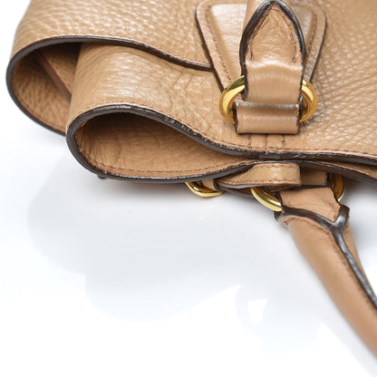Prada Vitello Daino Side Pocket Tote Sughero 15 of 16