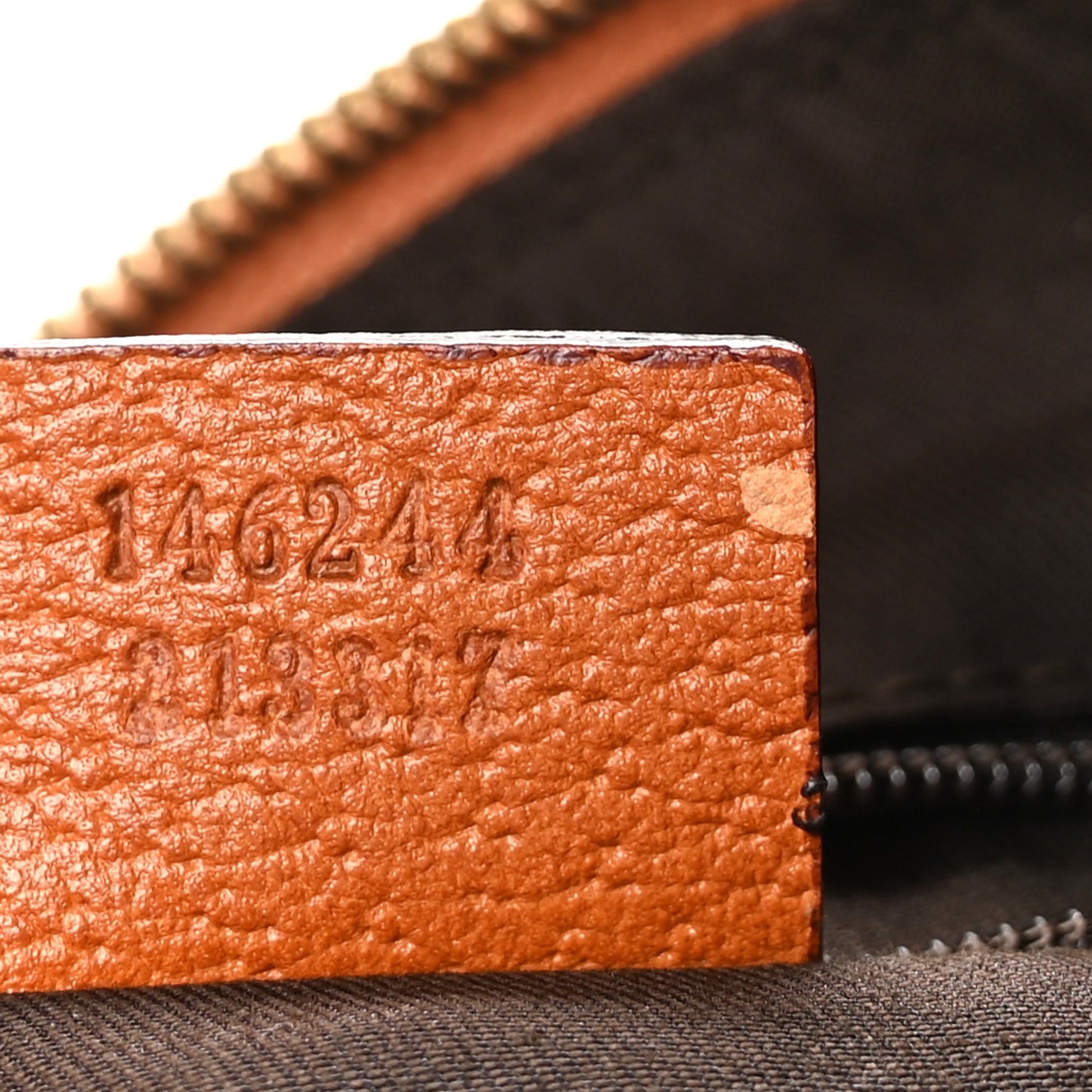 Monogram Abbey Shoulder Bag Brown