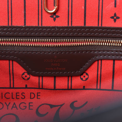 Louis Vuitton Damier Ebene Neverfull MM 17 of 19