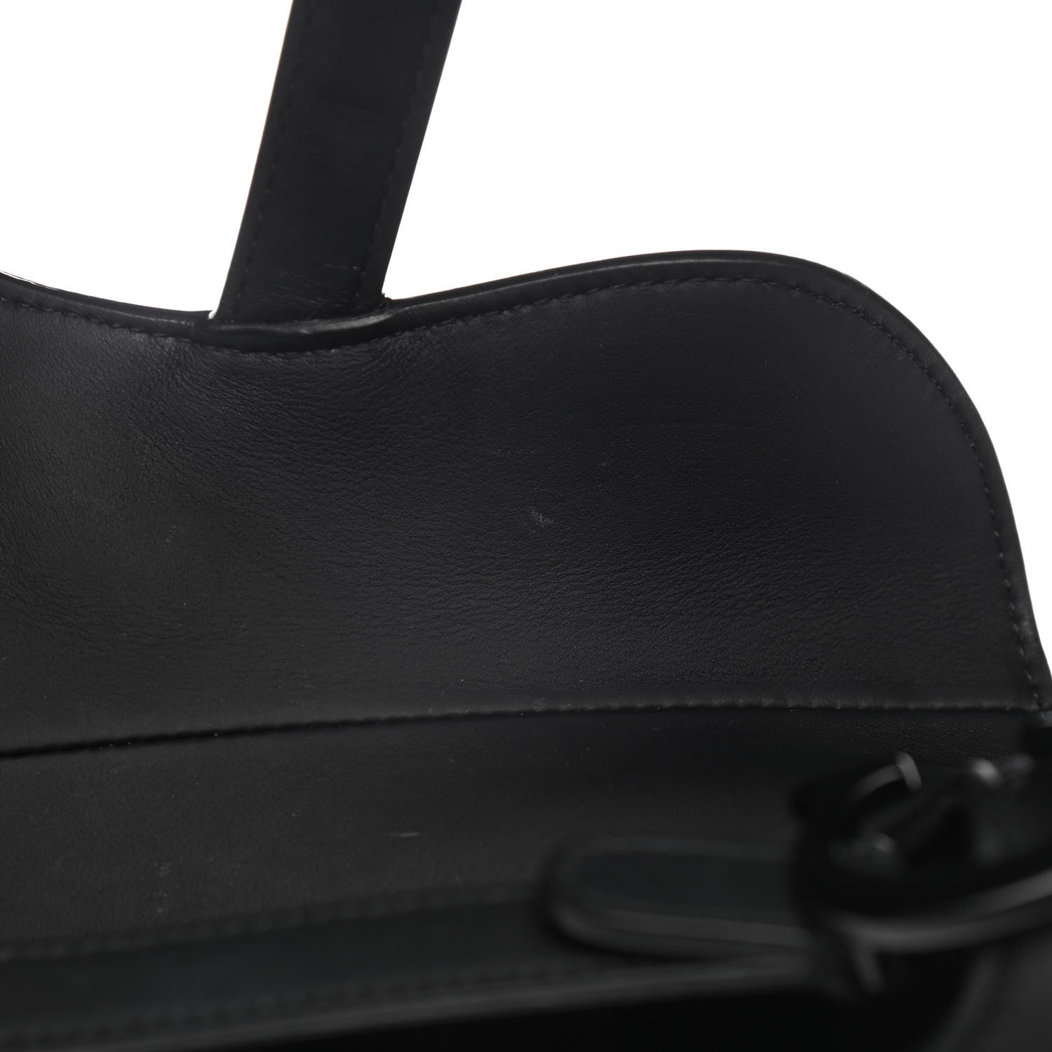 Christian Dior Ultra Matte Calfskin Mini Saddle Bag Black 16 of 16