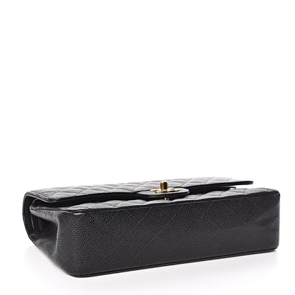 Chanel Caviar Quilted Medium Double Flap Black 4 of 11