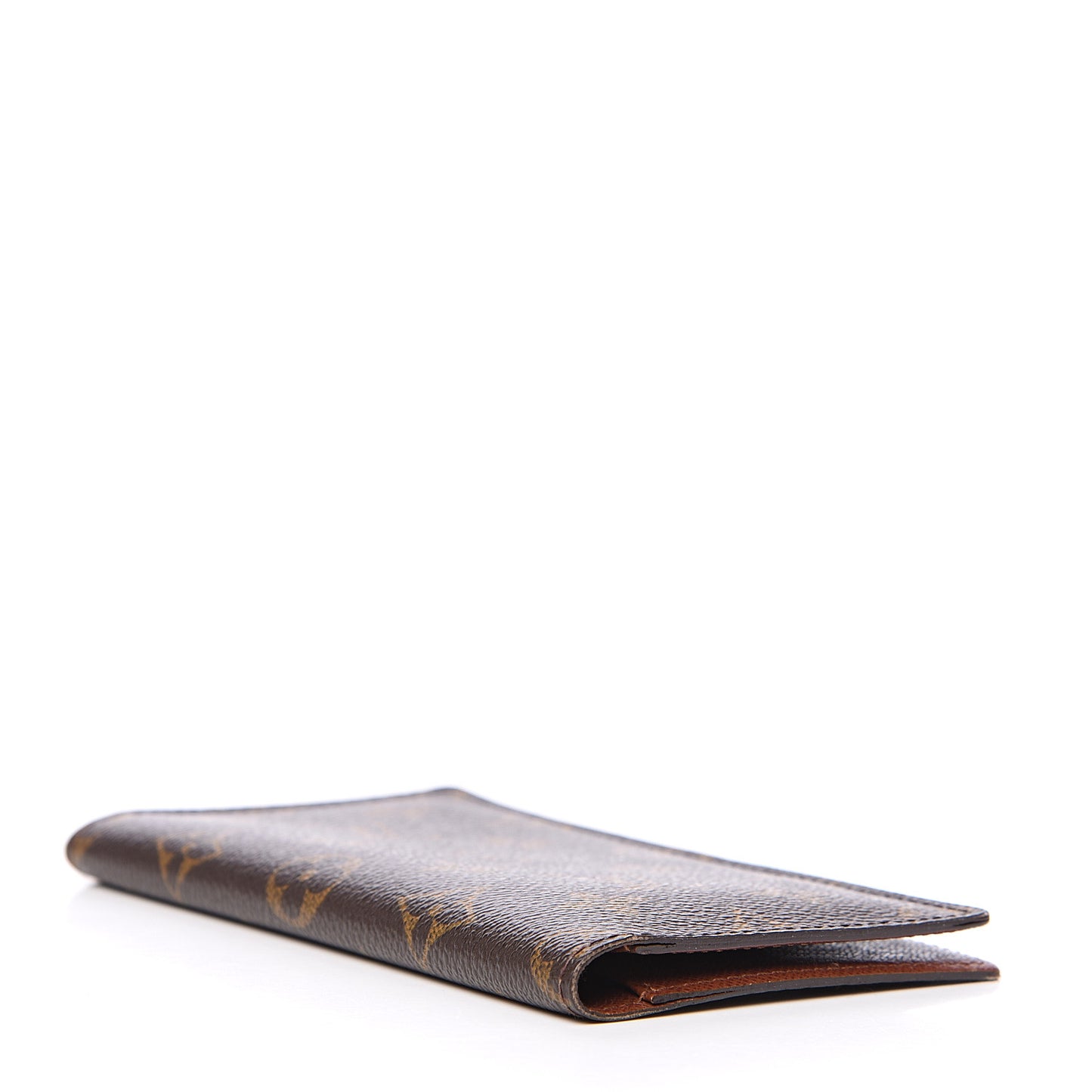 Monogram Checkbook Holder Case Wallet