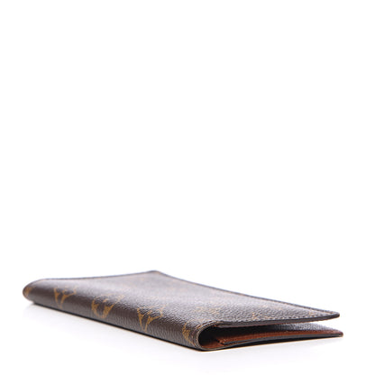 Louis Vuitton Monogram Checkbook Holder Case Wallet 3 of 8