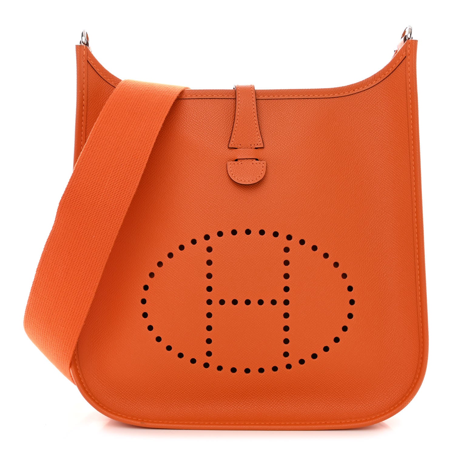 Hermes Epsom Evelyne III PM Orange 1 of 10