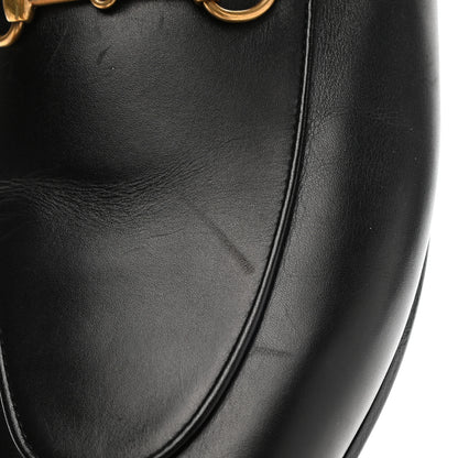 Gucci Calfskin Fur Womens Princetown Slippers 40 Black 9 of 10
