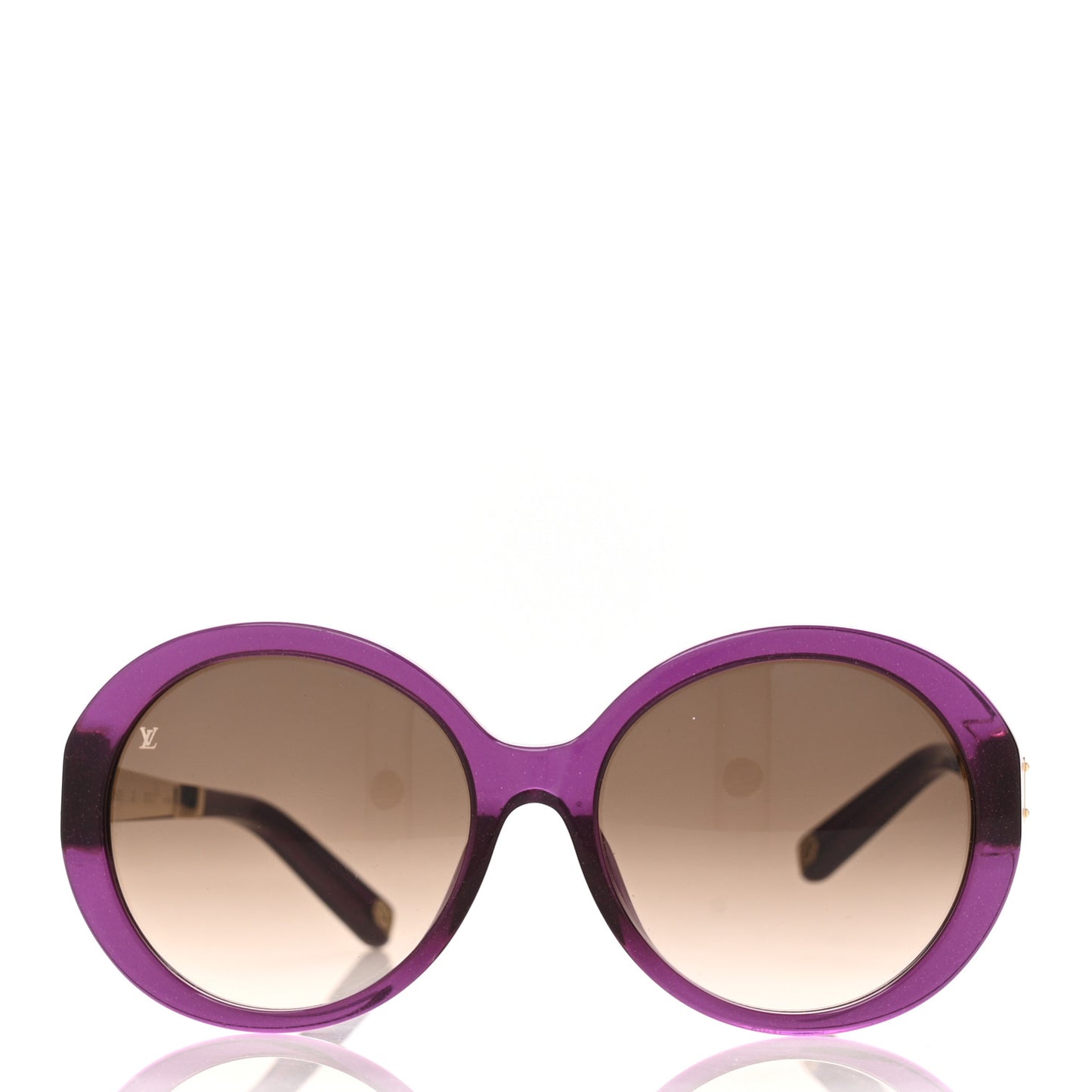 Petit Soupcon Rond Sunglasses Z0560E Purple Glitter