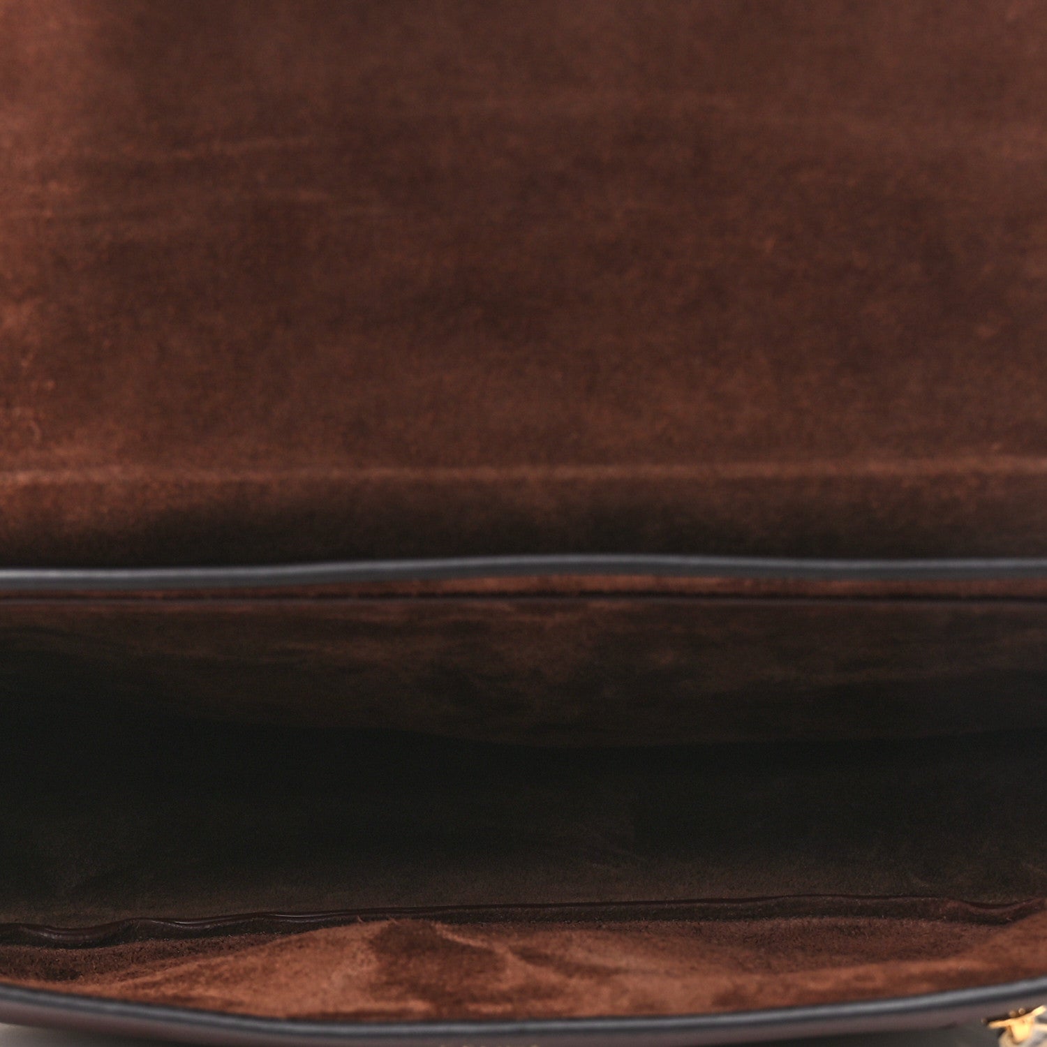 Celine Supple Shiny Lambskin Little Halfmoon Soft Triomphe Brick 7 of 22