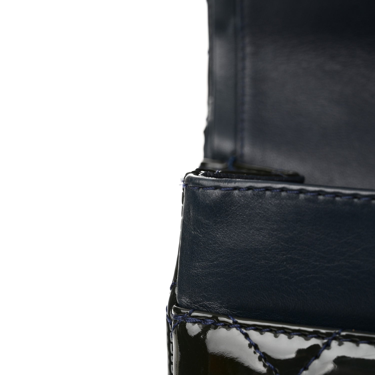 Chanel Patent Quilted 2.55 Reissue 227 Flap Navy 12 of 17